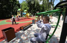 Фото 5: На вул. І.Франка збудували новий дитячо-спортивний майданчик для львів’ян різного віку