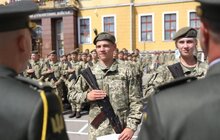 Фото 12: Першокурсники Національної академії сухопутних військ присягнули на вірність українському народові