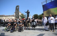 Фото 8: У Львові тривають Всеукраїнські змагання «Ігри Героїв»: мер міста привітав учасників