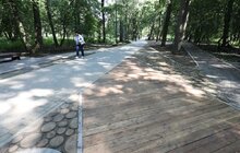 Фото 9: У Львові тривають роботи із реконструкції лісопарку «Білогорща»