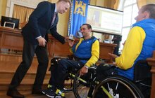 Фото 10: Мер Львова відзначив спортсменів Міжнародних змагань Invictus Games Toronto 2017 («Ігри Нескорених»)