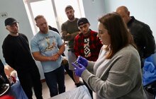 Фото 3: У Львові запрацював французький навчальний центр з військової медицини та медицини катастроф