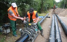 Фото 1: Каналізування та водовідведення смт. Рудно