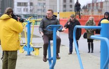 Фото 2: «Більше 11 млн грн місто інвестувало у цей спортивний майданчик і комплекс», — А. Садовий про школу № 65