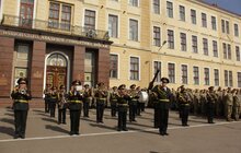 Фото 7: Урочистий ритуал складання Військової присяги студентами цивільних вищих навчальних закладів, які навчалися за програмою підготовки офіцерів запасу 