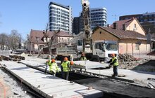 Фото 15: Триває ремонт вул. Замарстинівської: через 2−3 місяці розпочнуть відкривати перші відремонтовані ділянки