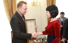 Фото 5: Мер Львова відзначив переможців конкурсу «Премія Львівської міської ради талановитим ученим» - 10 осіб отримали премії по 25 тис грн