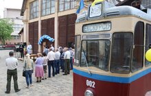 Фото 11: 38 працівників ЛКП «Львівелектротранс», які працюють більше 45 років, з нагоди 123-річчя запуску львівського трамвая, отримали подяки та премії