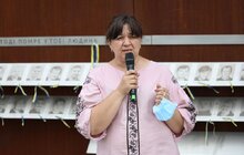 Фото 18: Львів започаткував нову традицію — над Меморіалом пам’яті Героїв Небесної Сотні підняли Державний Прапор України