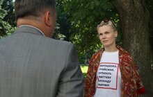 Фото 2: Дружина мера та небайдужі львів’яни вийшли до ЛОДА на підтримку Львова