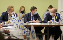 Фото 17: Під час наради з міністром охорони здоров’я мер Львова запропонував усі лікарні перевести на готовність працювати з COVID-19
