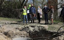 Фото 32: Квазікільце на вул. Шевченка відкриють у червні, загалом дорогу ремонтуватимуть в чотири етапи