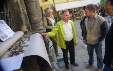 Фото 5: У Львові урочисто відкрили відреставровану браму каплиці Боїмів
