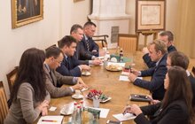 Фото 4: Мер Львова зустрівся з Міністром закордонних справ України
