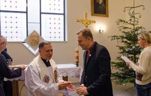 Фото 3: У притулку для бездомних з нагоди Різдва римо-католицька громада організувала святкову вігілію