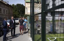Фото 10: У Львові відкрили оновлений футбольний майданчик