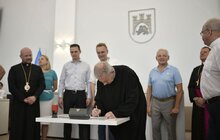 Фото 19: В мерії Львова відбулась урочиста академія до 20-ліття візиту святого Папи Івана Павла ІІ в Україну