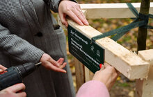 Фото 7: У Львові стартувала осіння акція «Подаруй місту дерево»: на честь полеглого захисника висадили дуб