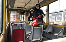 Фото 5: На базі об’єктів вагоноремонтних майстерень Львівелектротрансу організували практичні заняття для майбутніх рятувальників