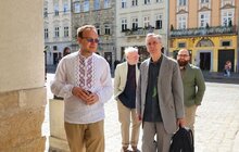 Фото 11: Мер Львова зустрівся з нобелівським лауреатом Сванте Паабо