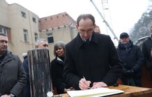 Фото 3: У Брюховичах заклали капсулу на місці майбутнього найбільшого реабілітаційного центру екосистеми UNBROKEN (відео)
