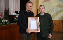 Фото 8: День Національної гвардії України: Андрій Садовий дякував воїнам, які боронять нашу країну