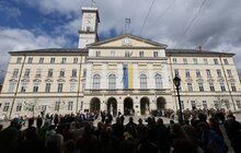 Фото 6: У Львові над вежею Ратуші урочисто підняли національний прапор (відео)