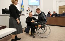 Фото 6: У Львові зустріли збірну України, що представляла країну на ветеранських змаганнях United States Air Force Trials 2024 (відео)