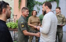 Фото 1: У Львові відкрили перший в Україні центр рекрутингу 4‑ї окремої важкої механізованої бригади