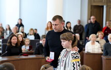 Фото 7: До Дня міста у Львові 35 захисників посмертно нагородили «Почесним знаком святого Юрія» (фото)