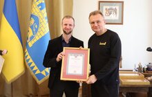 Фото 4: В мерії Львова нагородили працівників театрів