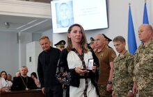 Фото 12: У День Незалежності у Львові 34 військових посмертно нагородили «Почесним знаком святого Юрія» (фото/відео)
