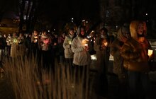 Фото 7: До Дня Гідності та Свободи у Львові відбулася спільна молитва та тиха хода зі свічками (відео)