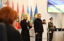 Фото 13: В День українського добровольця у Львові 30 захисників посмертно нагородили «Почесним знаком Святого Юрія» (фото)