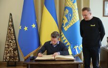 Фото 11: Міністр оборони Швеції відвідав у Львові центр рекрутингу української армії
