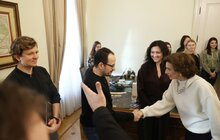 Фото 7: До Львова приїхали три міністри та генеральна директорка, яка очолює ЮНЕСКО у світі: що написали у Книзі почесних гостей