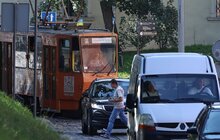 Фото 3: У Львові комунальний транспорт виїхав на маршрути з прапорцями