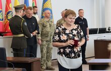 Фото 17: Ще 30 львів’ян посмертно нагородили «Почесним знаком Святого Юрія» за оборону Незалежності України (фото)