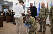 Фото 16: До Дня Героїв у Львові 30 захисників посмертно нагородили «Почесним знаком Святого Юрія» (фото/відео)