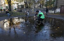 Фото 7: Львівські фонтани на зиму зупиняють роботу: обладнання водограїв консервують до наступного року (відео)