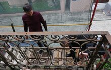 Фото 6: У Львові у співпраці з мешканцями розпочали реставрувати балкон у будинку-пам’ятці (відео)