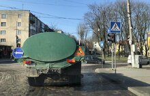 Фото 25: Комунальні служби Львова проводять миття вулиць