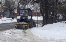 Фото 12: Усі комунальні служби залучені до прибирання міста від снігу