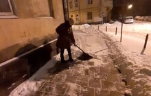 Фото 30: Зранку працювало 93 одиниці снігоочисної техніки