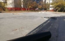 Фото 5: На вул. Панча тривають роботи із облаштування громадського простору та озера