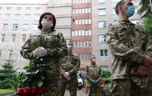 Фото 1: У Львові відбулось прощання з військовим медиком Іваном Гайдою