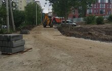 Фото 3: Заступник міського голови проінспектував будівництво доріг у районі «Під Голосоком»