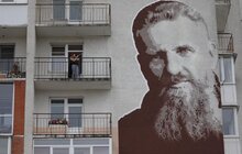 Фото 11: У Львові відкрили мурал Андрея Шептицького з нагоди 155-ої річниці від дня народження митрополита