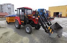 Фото 2: ШРП Львова вже завантажили піскорозкидувачі і готові оперативно посипати вулиці