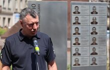 Фото 8: «Алея надії»: у Львові відкрили стелу в пам’ять про зниклих безвісти поліцейських, які захищали країну (фото)
